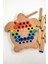 Montessori Eğitici Ahşap Oyuncak – Tak Çıkar Renkli Ahşap Kaplumbağa Oyuncak 5