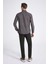 Slim Fit Haki Baskılı Gömlek 4