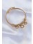 Pilelistore 316L Çelik Gold Renk Zirkon Taşlı Model Charm Bileklik - TJ-BB6089 1