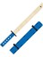 Ahşap Samuray Seti 4 Lü, Kalkan + Katana Kılıcı + Ninja Yıldızı Kohga + Fırlatma Bıçağı Kunai, Mavi 4