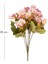 Yapay Çiçek Papatya Demet Pembe-Beyaz 35 Cm. 4