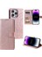 IPhone 15 Için Flip Case Pro Pu Deri Cüzdan Kılıf Totem Kabartma (Yurt Dışından) 1