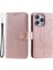 IPhone 15 Için Flip Case Pro Pu Deri Cüzdan Kılıf Totem Kabartma (Yurt Dışından) 4