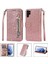 Samsung Galaxy S24 Için Fermuar Cep Durumda Ultra Glitter Cüzdan Kılıf Kartı (Yurt Dışından) 1