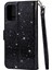 Samsung Galaxy Zipper 5g Kart Tutucu Için Fermuarlı Cebi Durumda Glitter Cüzdan Pu (Yurt Dışından) 5