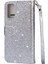 Samsung Galaxy Zipper 5g Kart Tutucu Için Fermuarlı Cebi Durumda Glitter Cüzdan Pu (Yurt Dışından) 4