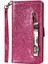 Samsung Galaxy Note9 Glitter Cüzdan Kılıf Manyetik Için Fermuarlı Cebi Durumda (Yurt Dışından) 2