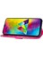 Samsung Galaxy A30 Için Fermuarlı Cebi DURUMDA/A20 Glitter Cüzdan Kılıf Kart Pu (Yurt Dışından) 2