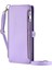 Samsung Galaxy A14 Için Crossbody Durumda 4g/5g Fermuar Faturaları Yuvası Uzun 9 Kart (Yurt Dışından) 4