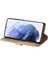 Samsung Galaxy S22 5g Için Fermuar Cep Durumda Kart Tutucu Bilek Kayışı Pu (Yurt Dışından) 3