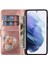 Samsung Galaxy S22 5g Için Fermuar Cep Durumda Kart Tutucu Bilek Kayışı Pu (Yurt Dışından) 4