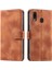 Samsung Galaxy A40 Kickstand Cüzdan Kart Yuvaları Manyetik Pu Için Flip Case (Yurt Dışından) 5