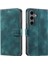 Samsung Galaxy S24 Için Flip Case Pu Deri Manyetik Kickstand Bilek Kayışı (Yurt Dışından) 5