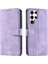 Samsung Galaxy S24 Ultra Cüzdan Kart Yuvaları Için Flip Case Bilek Kayışı Pu (Yurt Dışından) 5