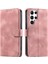 Samsung Galaxy S24 Ultra Cüzdan Kart Yuvaları Için Flip Case Bilek Kayışı Pu (Yurt Dışından) 1