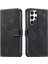 Samsung Galaxy S24 Ultra Cüzdan Kart Yuvaları Için Flip Case Bilek Kayışı Pu (Yurt Dışından) 5