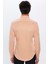 Erkek Slim Fit Dar Kesim Pamuklu Kolay Ütü Turuncu Düğmeli Yaka Gömlek 5