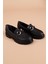 Ordenas Siyah Kadın Loafer Ayakkabı 5