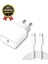 Samsung A02S-A04-A04S-A11-A12-A13-A14 Uyumlu Şarj Aleti Seti USB Type-C 25W 3