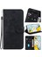 Motorola Moto G24 Kickstand Cüzdan Kabartmalı Zambak Manyetik Için Flip Case (Yurt Dışından) 2