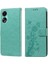 Oppo A78 4g Deri Kart Yuvaları Flip Çiçek Için Flip Case (Yurt Dışından) 3