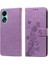 Oppo A78 4g Deri Kart Yuvaları Flip Çiçek Için Flip Case (Yurt Dışından) 3