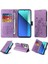 Xiaomi Redmi Not 13 Için Flip Case 4g Cardyuvaları Flip Deri Çiçek (Yurt Dışından) 3