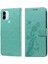 Xiaomi Redmi A1 Artı Kart Yuvaları Deri Çiçek Flip Case (Yurt Dışından) 1