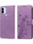 Xiaomi Redmi A1 Artı Kart Yuvaları Deri Çiçek Flip Case (Yurt Dışından) 3