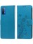 Xiaomi Redmi Not 9 Için Flip Case 4g Deri Kart Yuvaları Flip Çiçek (Yurt Dışından) 3