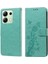 Xiaomi Redmi Not 13 Için Flip Case 4g Cardyuvaları Flip Deri Çiçek (Yurt Dışından) 3