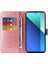 Xiaomi Redmi Not 13 Için Flip Case 4g Cardyuvaları Flip Deri Çiçek (Yurt Dışından) 5