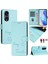 Oppo Için Kılıf Oppo 8t 5g Rfıd Engelleme Kart Tutucu Cüzdan Pu Deri Flıp (Yurt Dışından) 1