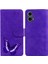Motorola Moto G24 Flip Folio Kapak Için Flip Case Kart Yuvaları Renk Baskılı (Yurt Dışından) 1