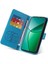 Realme 12 Artı Kart Yuvaları Deri Çiçek Flip Için Flip Case (Yurt Dışından) 5