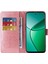 Realme 12 Artı Kart Yuvaları Deri Çiçek Flip Için Flip Case (Yurt Dışından) 4