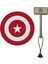 Kaptan Türkiye Ahşap Kalkanı + Ahşap Tor (Thor) Çekici + Lastik Atan Tabanca 2