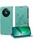 Realme 12 Artı Kart Yuvaları Deri Çiçek Flip Için Flip Case (Yurt Dışından) 5
