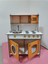 Montessori Eğitici Ahşap Oyuncak Mutfak Dolabı 6mm Turuncu 80X60 2