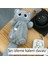 Peluş Yavru Kedi Kalem Çantası Sevimli Masaüstü Karikatür Büyük Kapasiteli Öğrenci Kırtasiye Malzemesi Saklama Çantası (Yurt Dışından) 2