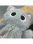 Peluş Yavru Kedi Kalem Çantası Sevimli Masaüstü Karikatür Büyük Kapasiteli Öğrenci Kırtasiye Malzemesi Saklama Çantası (Yurt Dışından) 5