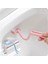 Banyo S Şeklinde Tuvalet Fırçası Japon Tarzı Ölü Köşe Temizleme Fırçası Yaratıcı Tuvalet Fırçası Plastik Kavisli Fırça Tuvalet Fırçası (Yurt Dışından) 2