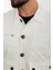 Çizgili Ekru Slim Fit Erkek Mont Pantolon Takım 2