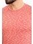 Kırçıllı Kiremit Slim Fit Bisiklet Yaka Erkek T-Shirt 2