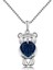 Safir Taşlı Teddy Bear Kolye 78971 1