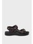 Cb-K3 Kahverengi Unisex Cırtlı Spor Sandalet 1
