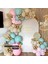 Balon Seti Krom Gold-Kış Yeşili-Makaron Pembe-Deniz Kumu 60 Lı Balon Zinciri Seti 1