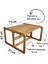 Çocuk Aktivite Masası ve Sandalyesi 1 Adet Montessori Desk And Chair 2
