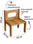 Çocuk Aktivite Masası ve Sandalyesi 1 Adet Montessori Desk And Chair 3