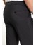 Çizgili Siyah Super Slim Fit Beli Lastikli İpli Erkek Şort 4